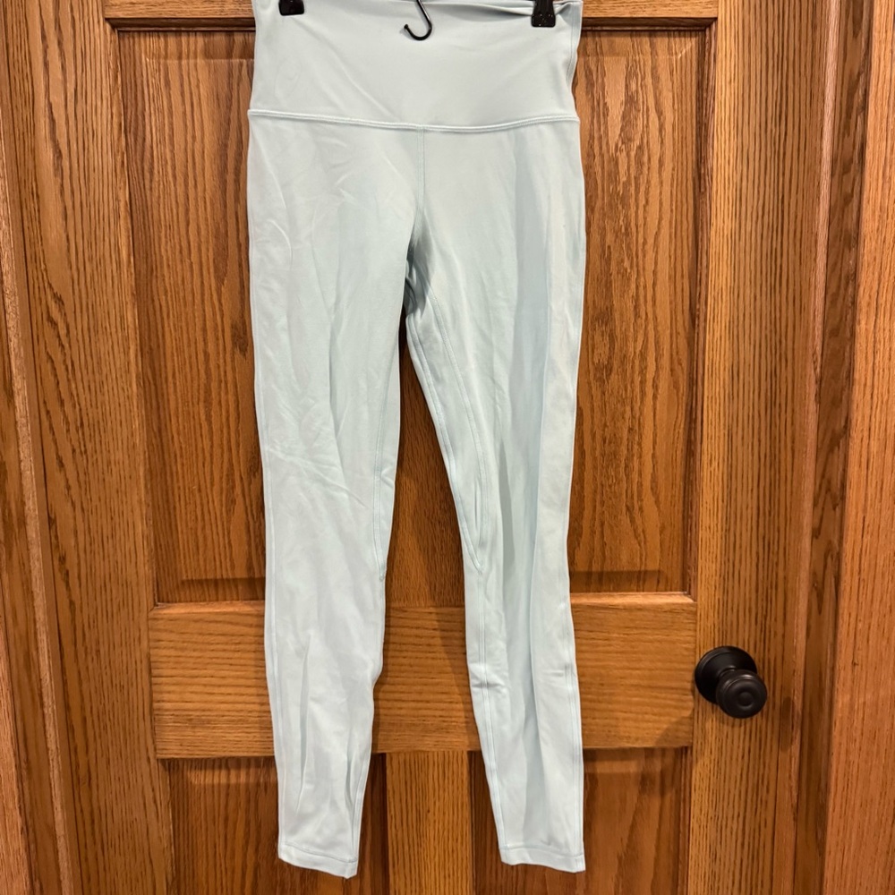 Lululemon Align High Rise Leggings Powder Blue PWBE Size 6